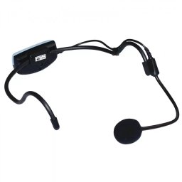 Microfon Profesional BST Wireless Tip Casca UHF 647.7MHZ Negru