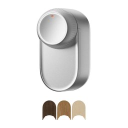 Senzori SwitchBot Lock Ultra, Amprenta digitala, Bluetooth 5.2, Compatibila cu Matter, Apple Home, Google Home, Amazon Alexa, SmartThings Èi Home Assistant, Silver