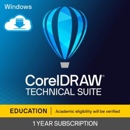 CorelDRAW Technical Suite 3D CAD Education 1Yr CorelSure Reînnoire mentenanță (1-4)