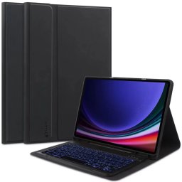 ZONE TP SC Pen + Keyboard Bluetooth caracteristici cheie mappa toc stylus suport Samsung Galaxy Tab A9 (8.7) negru