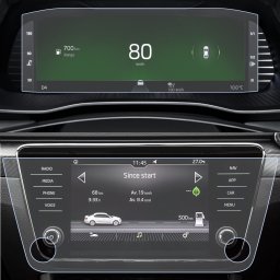 Skoda Superb 2018+ Set Folii de Protectie pentru Ceasuri si Navigatie - HD-Premium FoliaTa