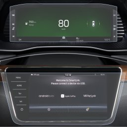 Skoda Superb 2018+ Set Folii de Protectie pentru Ceasuri si Navigatie - HD-Premium FoliaTa