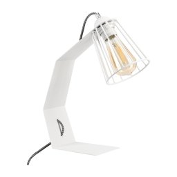 Lampă de birou NANDO 1xE27/15W/230V, albă