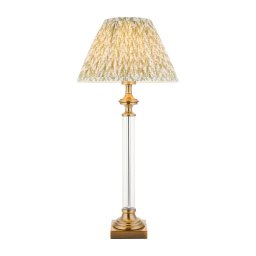 Endon 122515 - Lampă de masă AVEBURY 1xE27/10W/230V alamă/verde