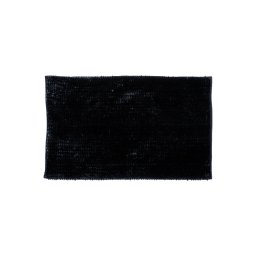 Covoraș antiderapant pentru baie CHENILLE 50x80 cm, negru