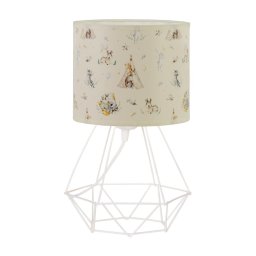 Lampă de masă pentru copii KIDS ROOM, 1xE27/60W/230V, Ø 18 cm, decor cu animale