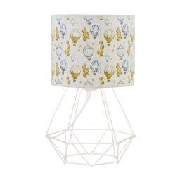 Lampă de masă pentru copii KIDS ROOM, 1xE27/60W/230V, Ø 18 cm, baloane