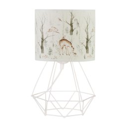 Lampă de masă pentru copii KIDS ROOM, 1xE27/60W/230V, Ø 18 cm, cu animale