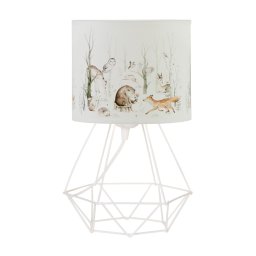 Lampă de masă pentru copii KIDS ROOM, 1xE27/60W/230V, Ø 18 cm, cu animale