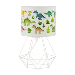 Lampă de masă pentru copii KIDS ROOM 1xE27/60W/230V Ø 18 cm dinozaur