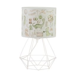 Lampă de masă pentru copii KIDS ROOM 1xE27/60W/230V Ø 18 cm dinozaur