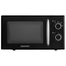 Cuptor cu Microunde Daewoo 6S20K-2 | 700W, 20L, Mecanic, Negru