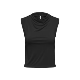 ONLY Top Onlhannah S/L Waterfall 15371575 C-N10 black