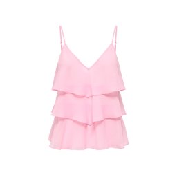 ONLY Top Onllinn Life Flounce Singlet 15351364 13-2008 TCX romance rose