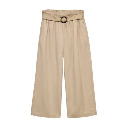 VERO MODA Pantaloni Vmbree Hr Tencel Culottes 10341670 17-1312 TCX silver mink
