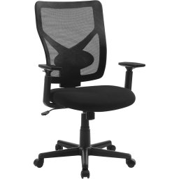 Scaun de birou ergonomic SONGMICS cu mesh, suport lombar si brate reglabile
