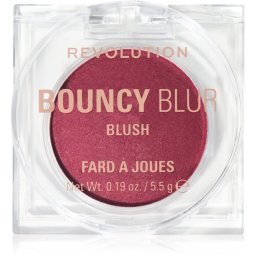 Revolution Bouncy Blur blush cu efect iluminator culoare Bouncy Berry 5.5 g