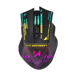 Mouse Gaming WOZINSKY; model: WMGB-3200; NEGRU; WIRELESS