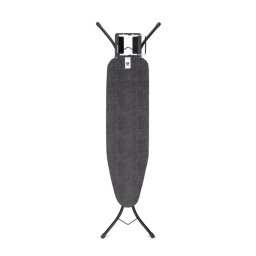 Masa de calcat Brabantia A 1003324, 110x30 cm, 7 pozitii de reglare, Suport fier de calcat, Negru