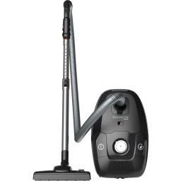 Aspirator cu sac 900 W, 4.5L, filtru HEPA, ultra silentios, Negru