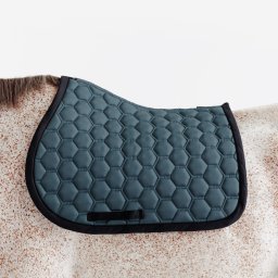 Valtrap de șa echitație 500 Verde și negru Cal