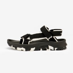 Sandale drumeție confortabile cu bandă cu arici 24 - 38 NH500 Negru Copii