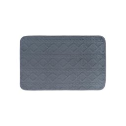 Preș de baie NEW STYLE 3D, 60x90 cm, gri