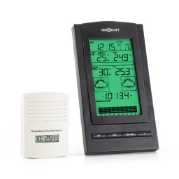 OneConcept Isfjorden Stație meteorologică baterie de alarmă 1 x senzor wireless de exterior (WTH3-Isfjorden)