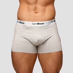 GymBeam Boxeri bărbați Essentials 3Pack grey XL