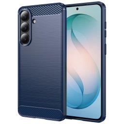 Husa de protectie Techsuit Carbon Silicone compatibil cu Samsung Galaxy S26 Plus, Albastru
