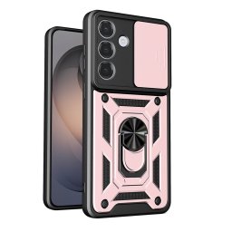 Husa de protectie Techsuit CamShield Series compatibil cu Samsung Galaxy S26, Roz Auriu