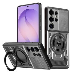 Husa de protectie Techsuit RuggedCam compatibil cu Samsung Galaxy S26 Ultra, Gri