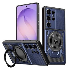 Husa de protectie Techsuit RuggedCam compatibil cu Samsung Galaxy S26 Ultra, Albastru