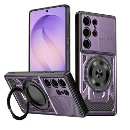 Husa de protectie Techsuit RuggedCam compatibil cu Samsung Galaxy S26 Ultra, Mov