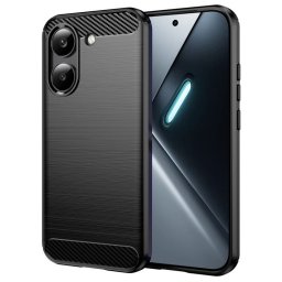 Husa de protectie Techsuit Carbon Silicone compatibil cu Xiaomi Poco X8 Pro, Negru