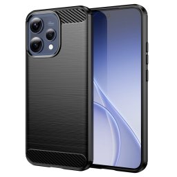 Husa de protectie Techsuit Carbon Silicone compatibil cu Oppo Reno15, Negru