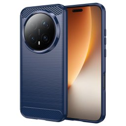 Husa de protectie Techsuit Carbon Silicone compatibil cu Honor Magic8 Pro, Albastru