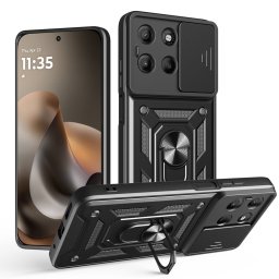 Husa de protectie Techsuit CamShield Series compatibil cu Motorola Moto G77 / G67, Negru