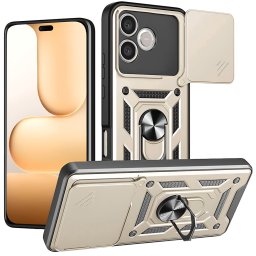 Husa de protectie Techsuit CamShield Series compatibil cu Honor 600 Lite, Auriu