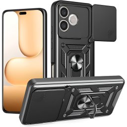 Husa de protectie Techsuit CamShield Series compatibil cu Honor 600 Lite, Negru