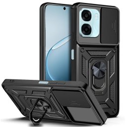 Husa de protectie Techsuit CamShield Series compatibil cu Oppo A6 4G / A6x 4G / A6x 5G, Negru