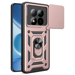 Husa de protectie Techsuit CamShield Series compatibil cu Xiaomi Redmi Note 15 Pro 5G, Roz Auriu