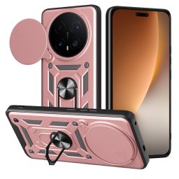 Husa de protectie Techsuit CamShield Series compatibil cu Honor Magic8 Pro, Roz Auriu