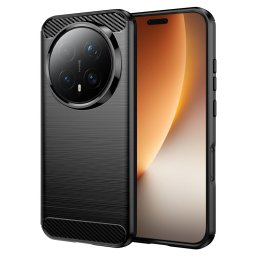 Husa de protectie Techsuit Carbon Silicone compatibil cu Honor Magic8 Pro, Negru