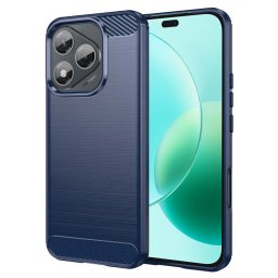 Husa de protectie Techsuit Carbon Silicone compatibil cu Honor 400 Lite, Albastru