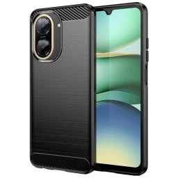 Husa de protectie Techsuit Carbon Silicone compatibil cu Xiaomi Redmi A5 4G (Standard), Negru