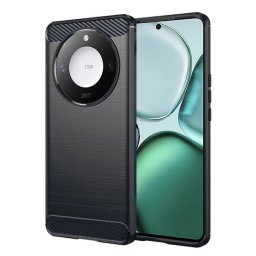 Husa de protectie Techsuit Carbon Silicone compatibil cu Honor X9c Smart, Negru