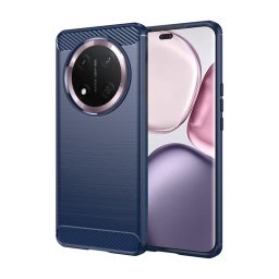 Husa de protectie Techsuit Carbon Silicone compatibil cu Honor Magic7 Lite / X9c, Albastru