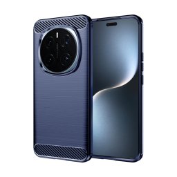 Husa de protectie Techsuit Carbon Silicone compatibil cu Honor Magic7 Pro, Albastru