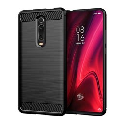 Husa de protectie Techsuit Carbon Silicone compatibil cu Xiaomi Mi 9T / Mi 9T Pro / Redmi K20 / Redmi K20 Pro, Negru